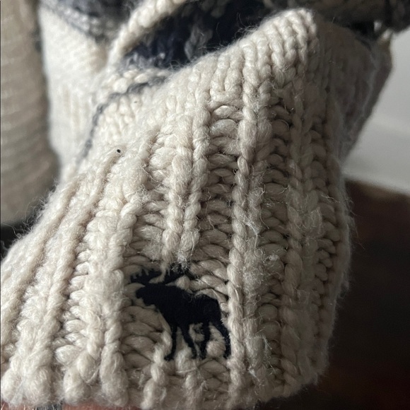 Abercrombie & Fitch Knit Shawl Cardigan Size L - Picture 2 of 4